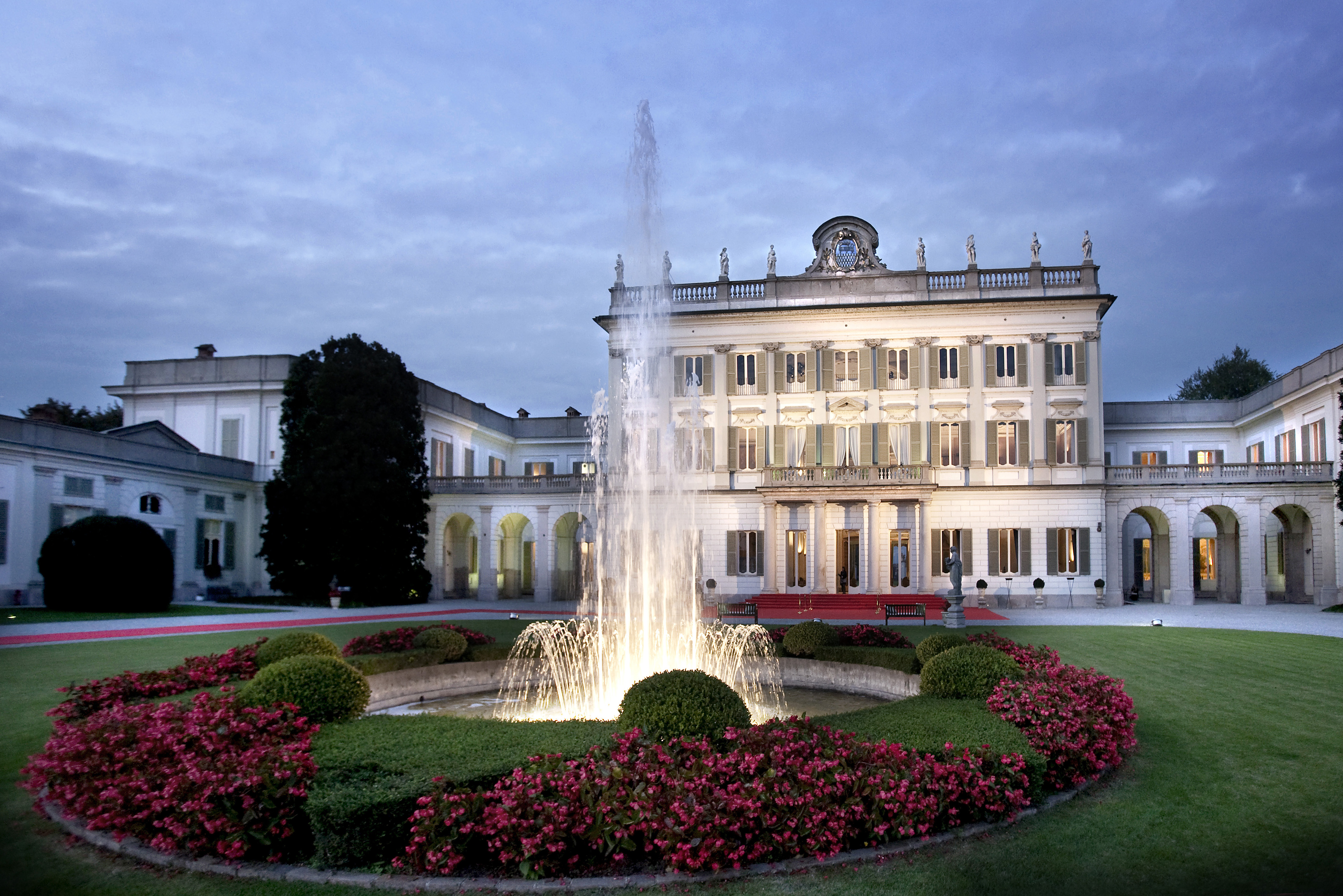 Villa Borromeo d’Adda, incantevole gioiello di fine Settecento.