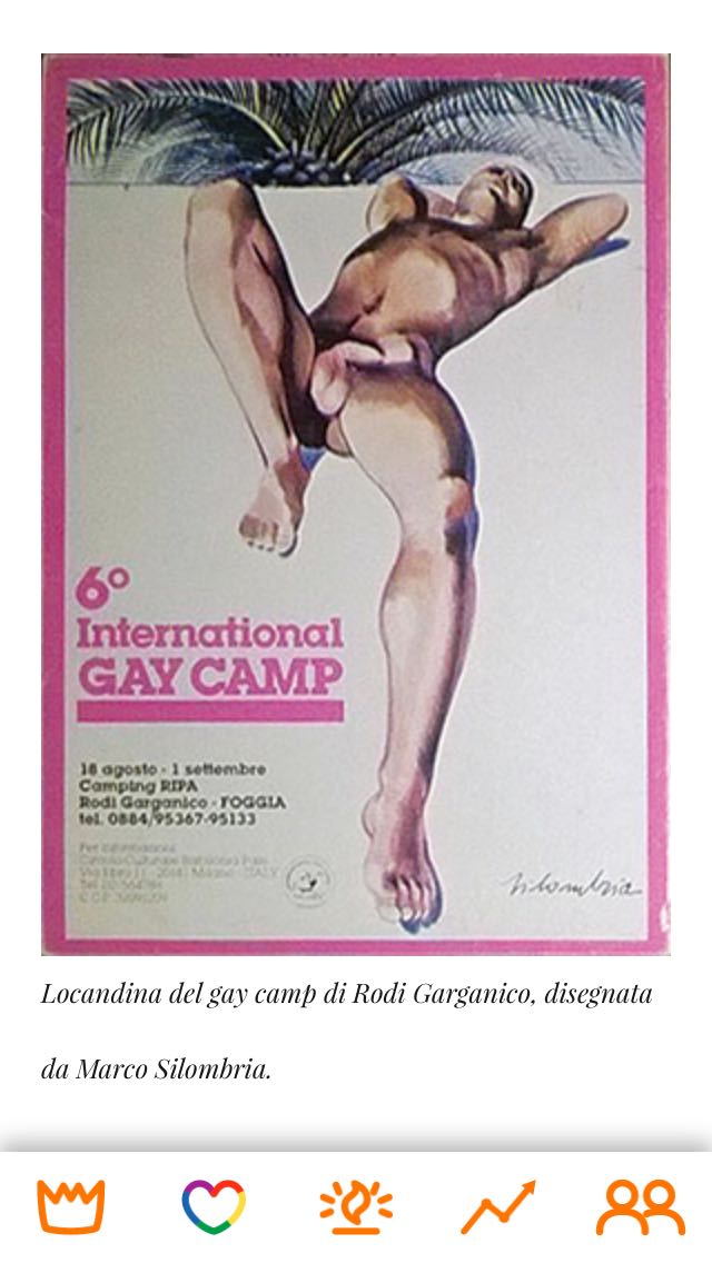 Era il 1984, quando al Villaggio Ripa si organizzarono le Olimpiadi Gay del Gargano.