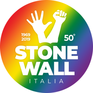 Logo 50Stonewall - Bianco_Rainbow