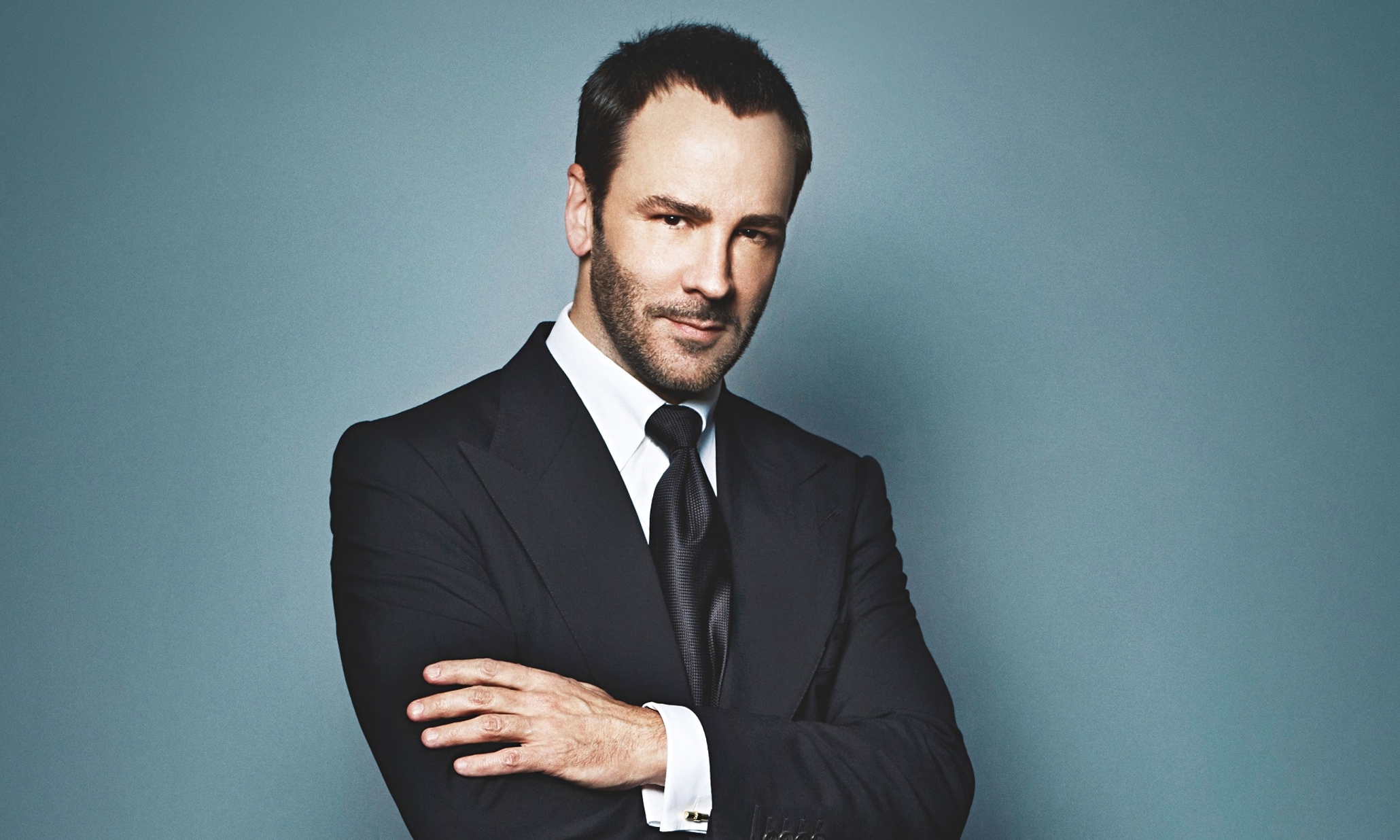 Tom Ford in una recente intervista alla ABC Breaking News.